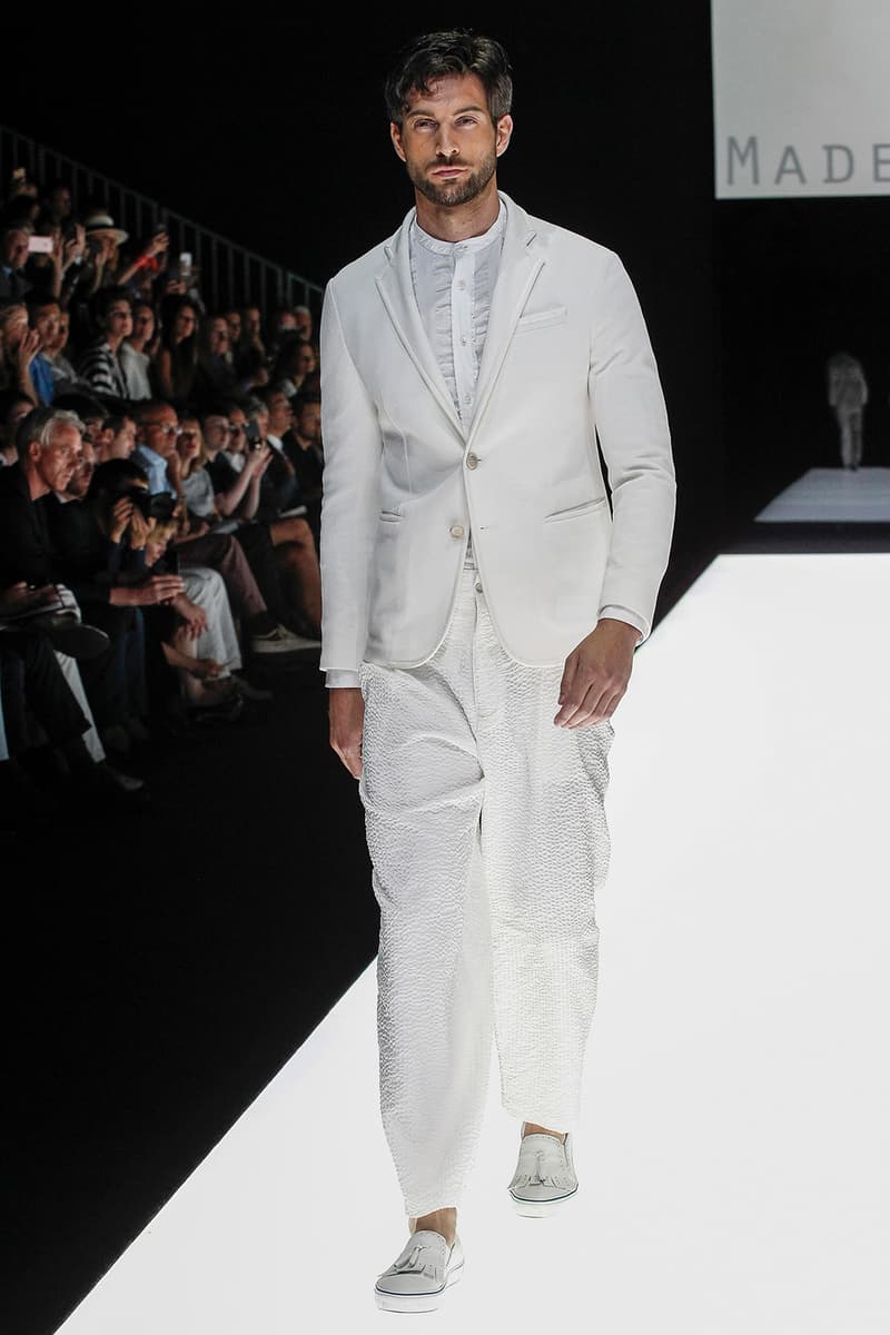 Giorgio Armani Spring Summer 2018 Collection Milan Fashion Week Men's