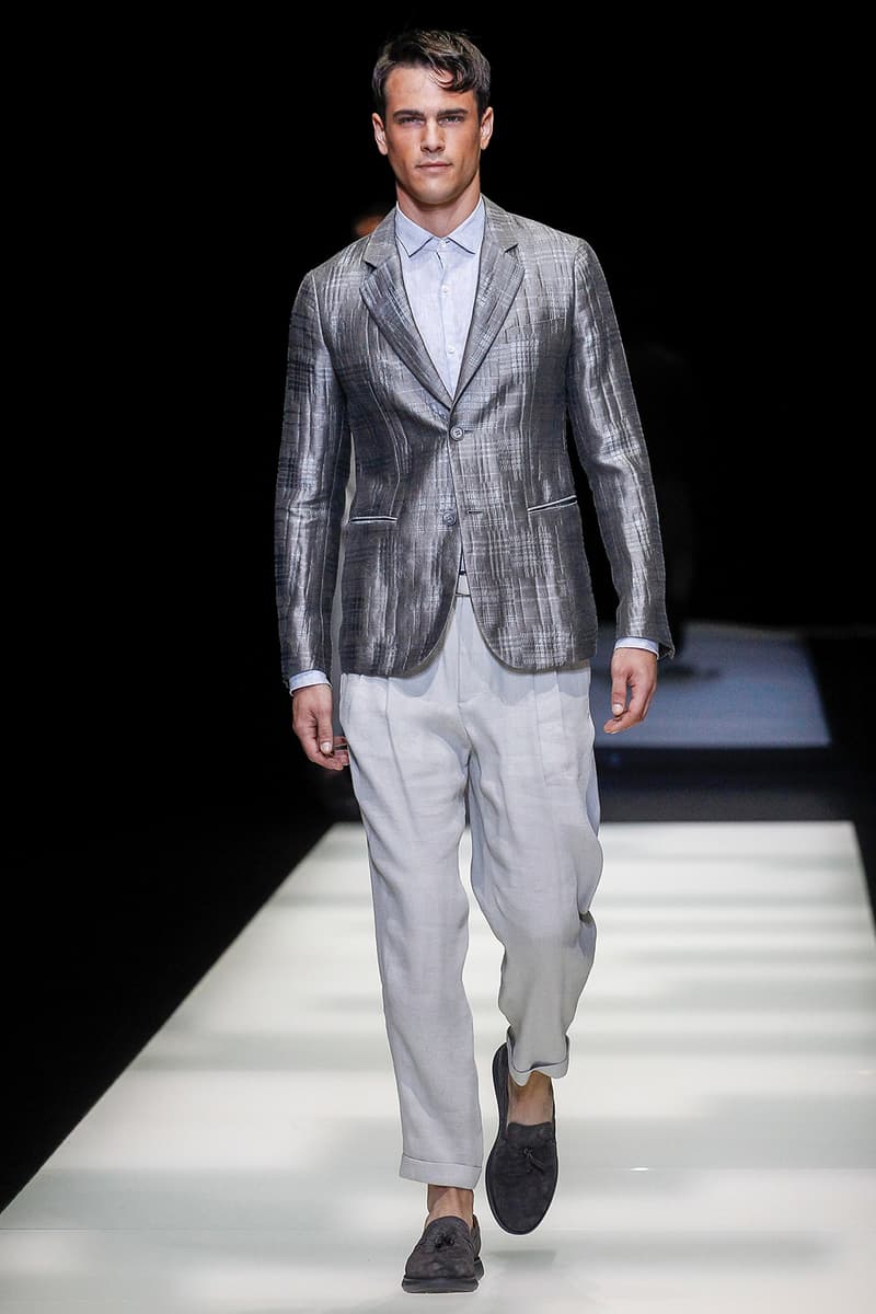 Giorgio Armani Spring Summer 2018 Collection Milan Fashion Week Men's