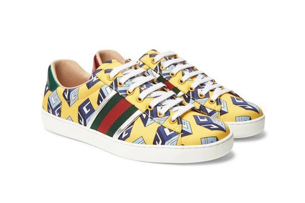 Gucci Ace Sneakers Mr Porter Exclusive Satin