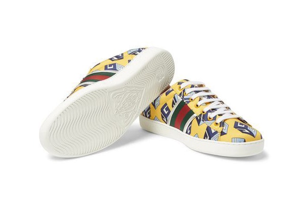 Gucci Ace Sneakers Mr Porter Exclusive Satin