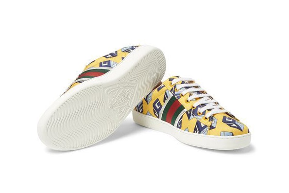Gucci Ace Sneakers Mr Porter Exclusive Satin