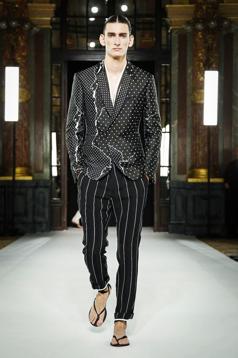 Haider Ackermann 2018 Spring/Summer Paris Fashion Week Men's Runway Show
