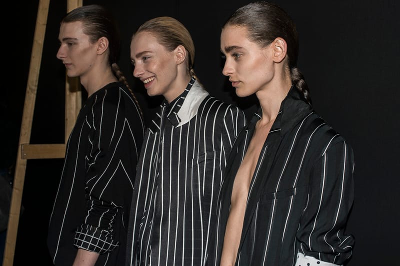 It Was Perfection & Preparation Backstage At Haider Ackermann's Recent Show