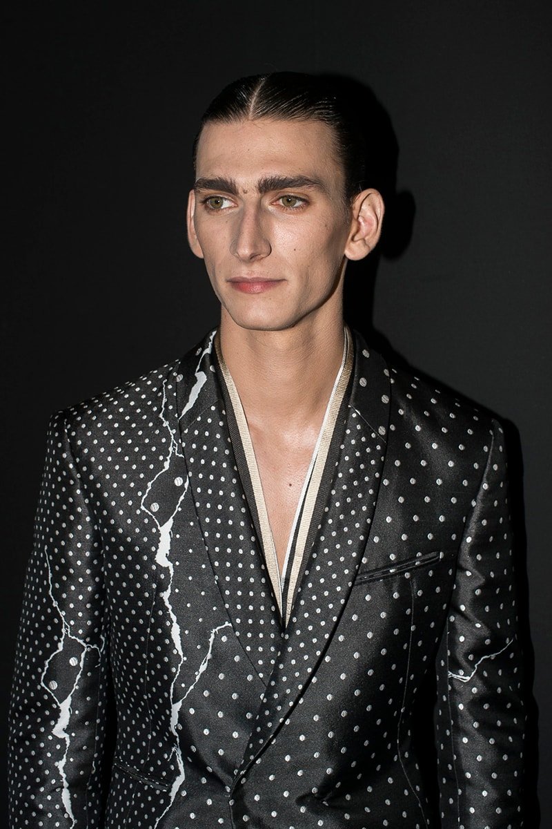 Haider Ackermann 2018 Spring/Summer Paris Fashion Week Men's Show Backstage