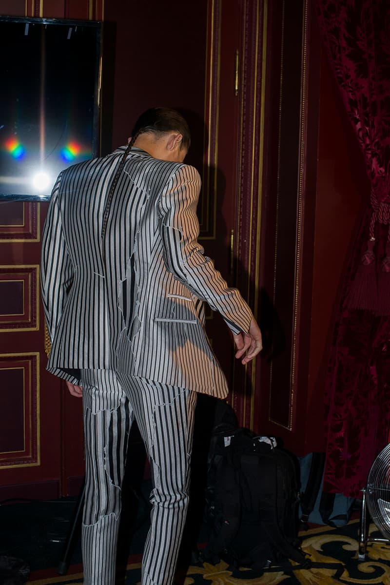 Haider Ackermann 2018 Spring/Summer Paris Fashion Week Men's Show Backstage