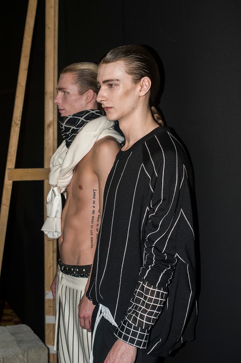 Haider Ackermann 2018 Spring/Summer Paris Fashion Week Men's Show Backstage