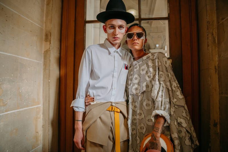 Backstage at Henrik Vibskok's Sleep-Inspired 2018 Spring/Summer Runway Show