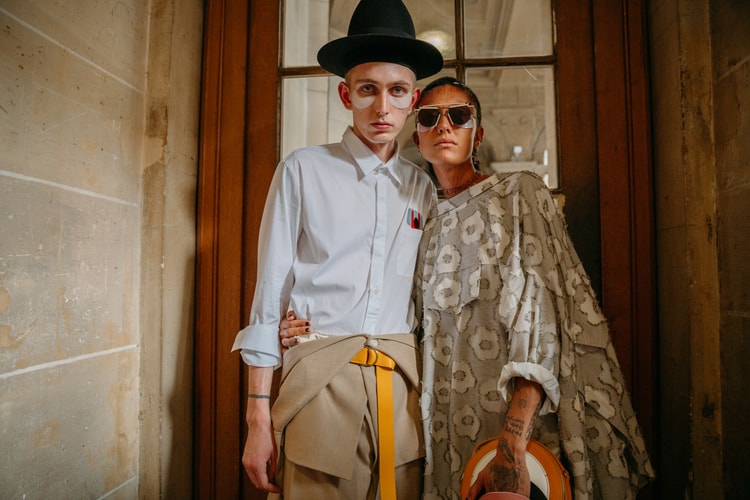 Backstage at Henrik Vibskok's Sleep-Inspired 2018 Spring/Summer Runway Show