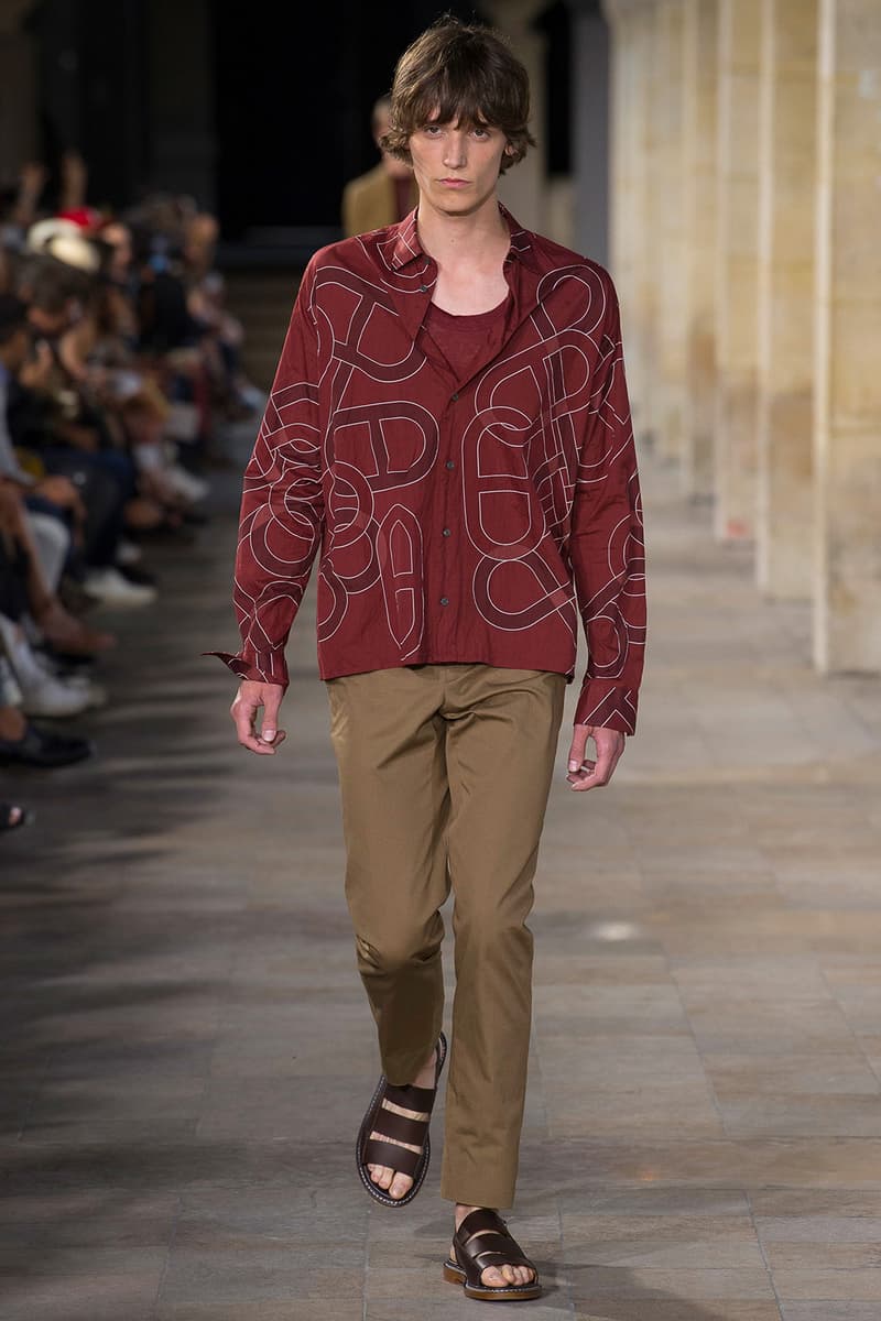 Hermes 2018 Spring Summer Collection Paris Fashion Week Men's