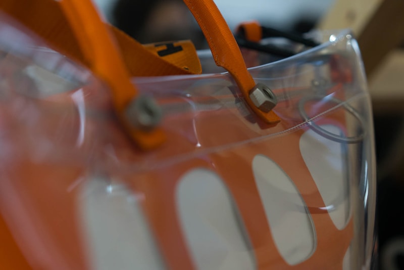 Heron Preston Off-White™ Bag Collaboration Virgil Abloh Fashion Accessories Luxury Collection Capsule Paris Fashion Week Men's