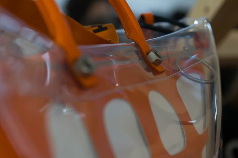 Heron Preston Off-White™ Bag Collaboration Virgil Abloh Fashion Accessories Luxury Collection Capsule Paris Fashion Week Men's