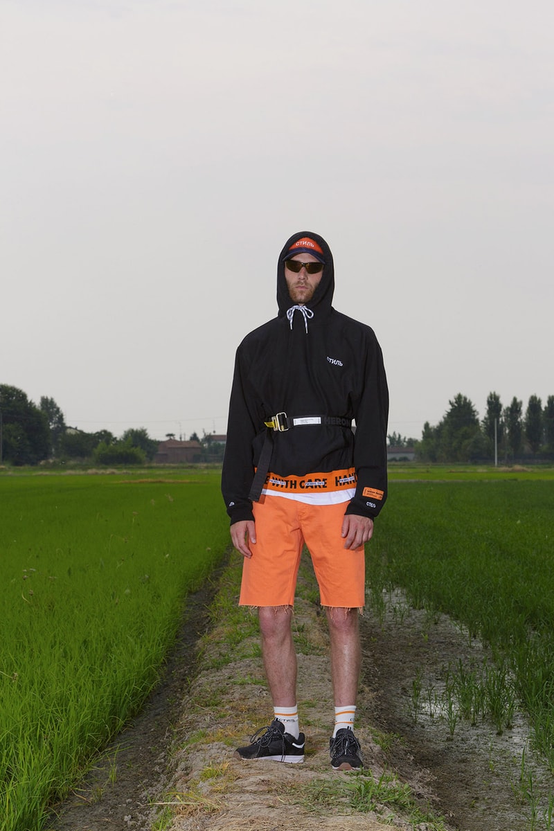 Heron Preston Show House Collection Paris Fashion Week Men's Fashion Clothing Apparel Accessories Luxury Menswear Womenswear