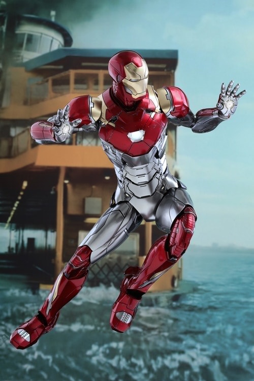 Hot Toys Spider Man Homecoming Iron Man Mark XLVII Figure