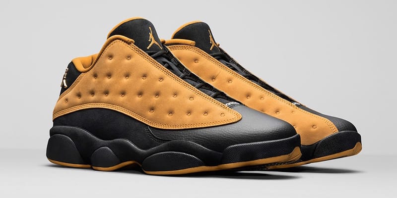 jordan 13 black & yellow