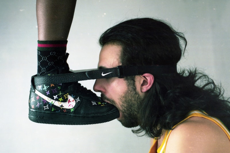 Bandulu Customized Air Force 1 Bodega Custom Converse Gucci Monogram