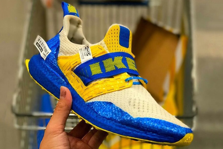 Ikea Adidas Ultraboost Custom Sneaker Hypebeast