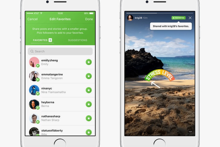 Instagram Is Testing A "Favorites" Functionality