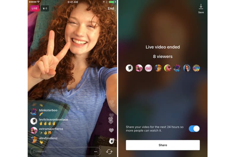 Instagram Stories Live Video Replays