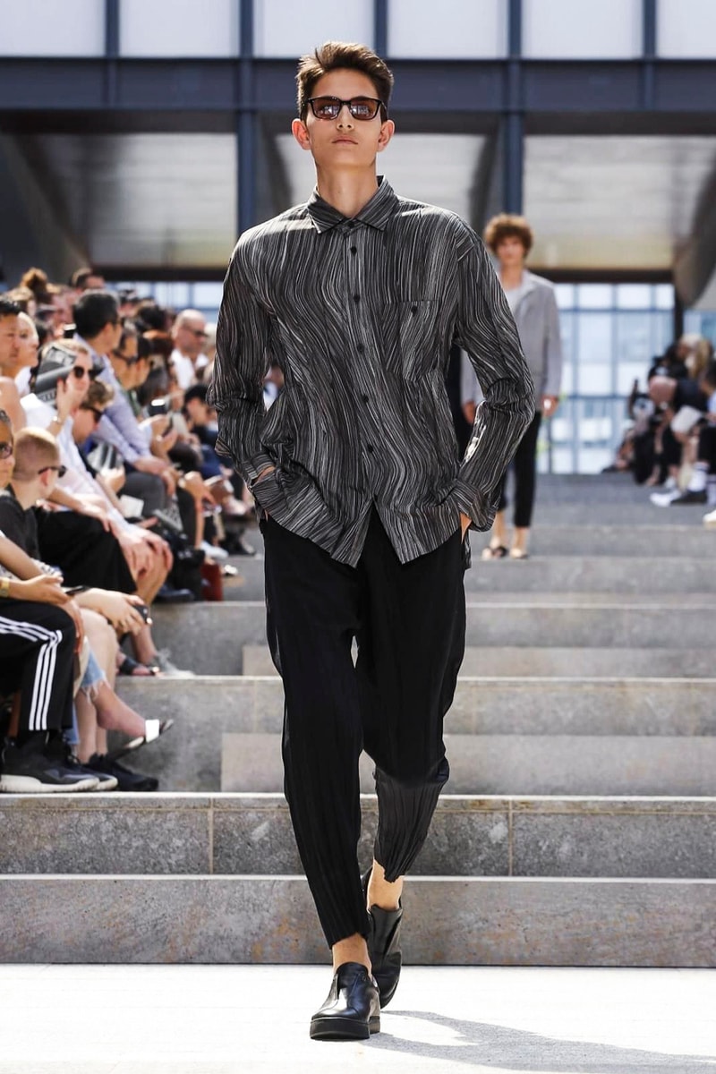 Issey Miyake 2018 Spring Summer Collection Paris Fashion Week Men's 2018