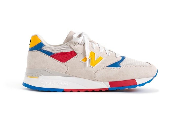 J.Crew & New Balance Link up for a Beach Ball-Inspired 998