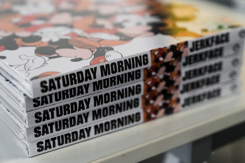 Jerkface Donuts Exhibit Art Show Pop-up Mickey Mouse Spongebob Squarepants Marvin the Martian Artwork Over The Influence Gallery