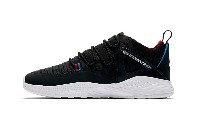 Jordan Formula 23 "Quai 54" Black Red Blue White Basketball Tournament Paris France