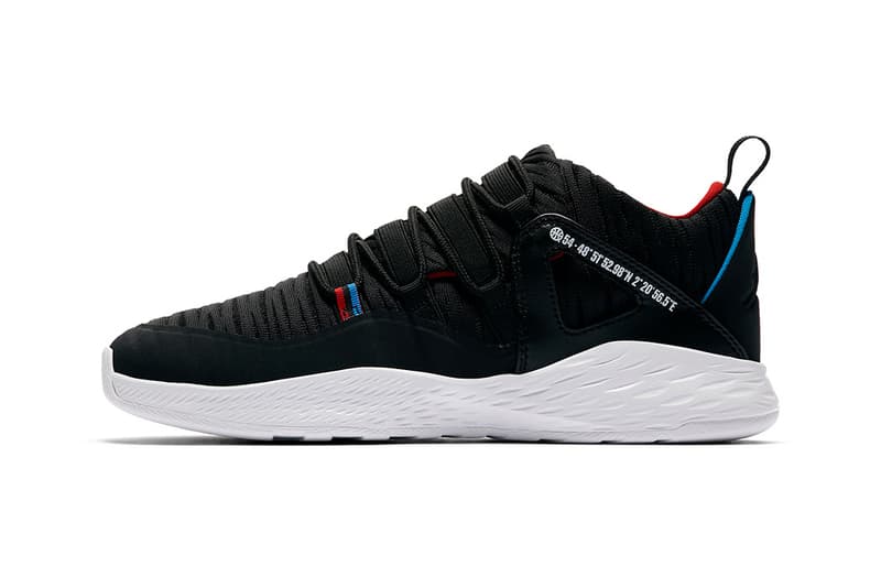 Jordan Formula 23 "Quai 54" Black Red Blue White Basketball Tournament Paris France