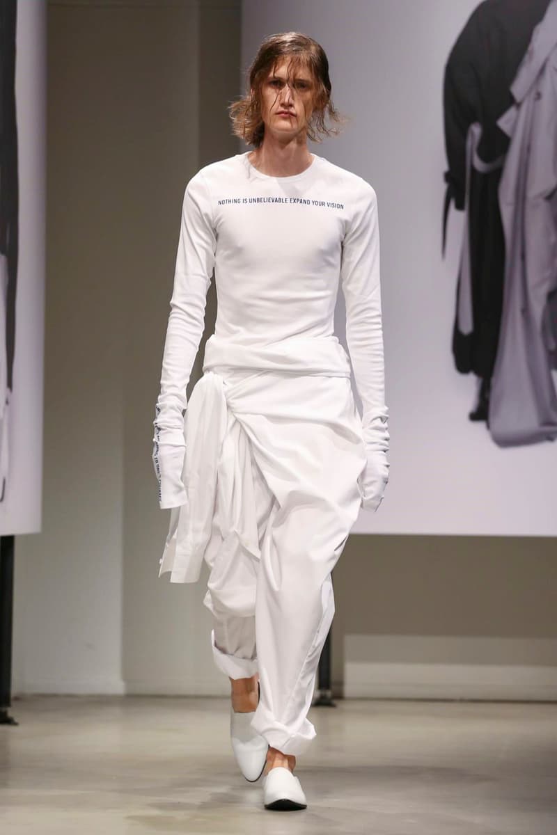 Juun. J 2018 Spring/Summer Collection Paris Fashion Week Men's Runway Show