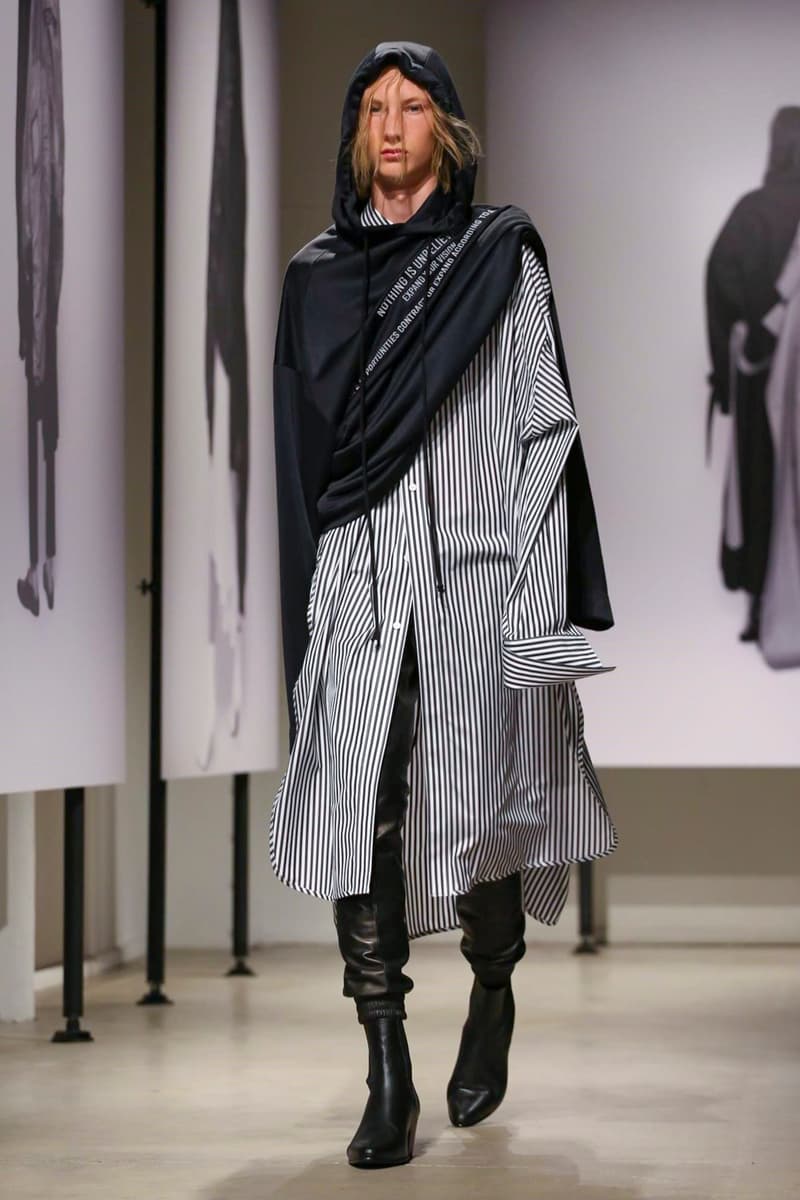 Juun. J 2018 Spring/Summer Collection Paris Fashion Week Men's Runway Show