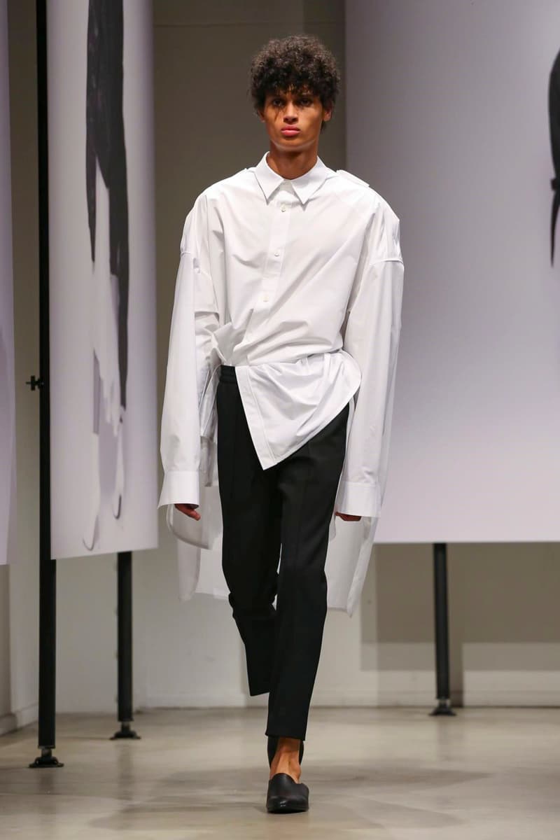 Juun. J 2018 Spring/Summer Collection Paris Fashion Week Men's Runway Show