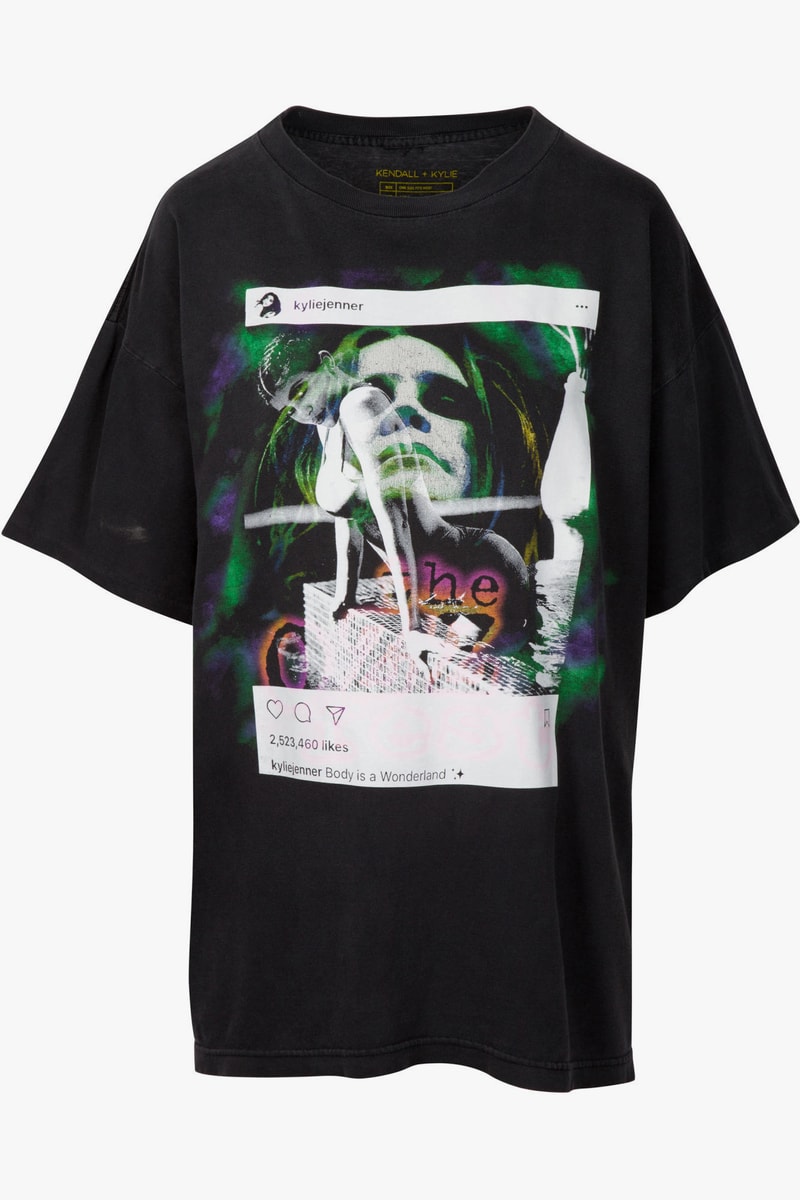 Kendall Kylie Jenner Vintage T-Shirt Collection Tupac Shakur Biggie Smalls Pink Floyd The Doors Apparel Clothing Controversy