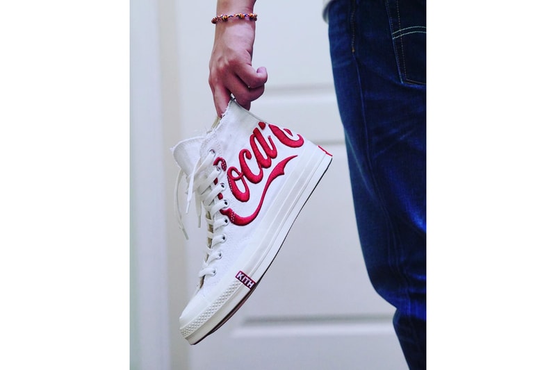 KITH Coca Cola Converse Chuck Taylor All Star '70 First Look White Red