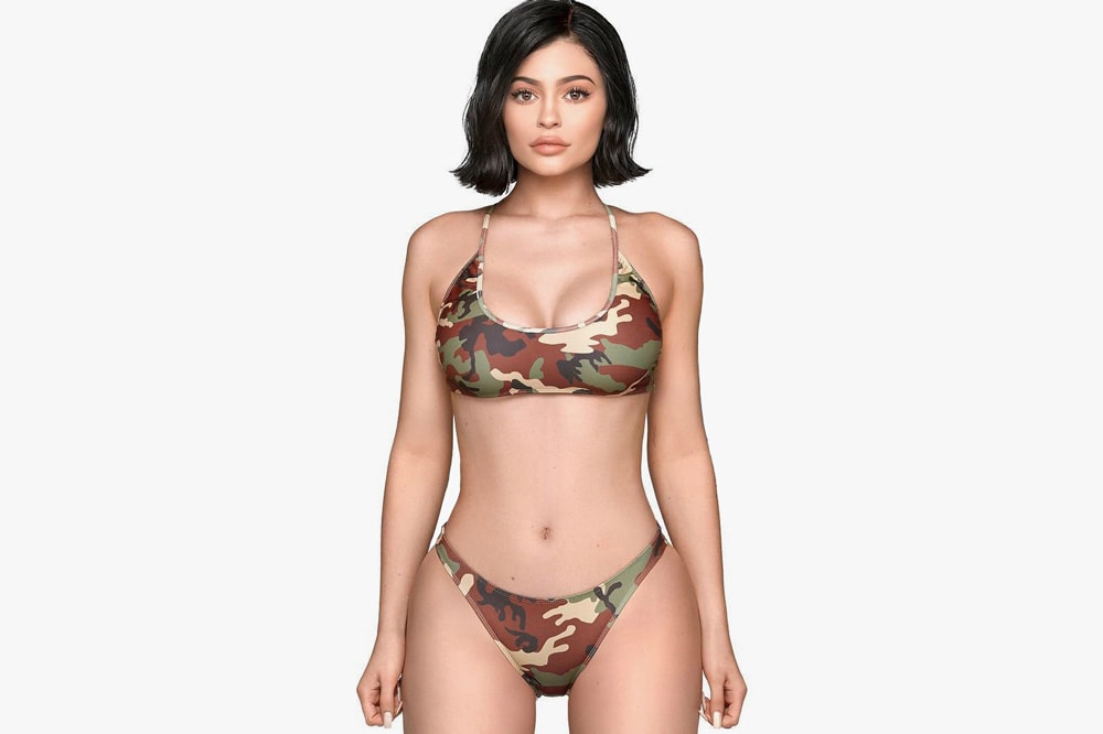 Kylie Jenner Camo Merch Collection