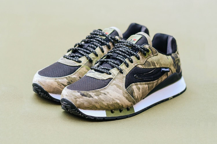 FILA & Lafayette Collaborate on Cool Camouflaged Overpass Running Shoe