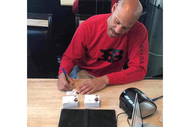 LaVar Ball Trading Cards Deal Big Baller Brand