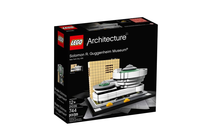 LEGO Guggenheim Model Set Frank Lloyd Wright 150th Birthday Kit Design Architecture