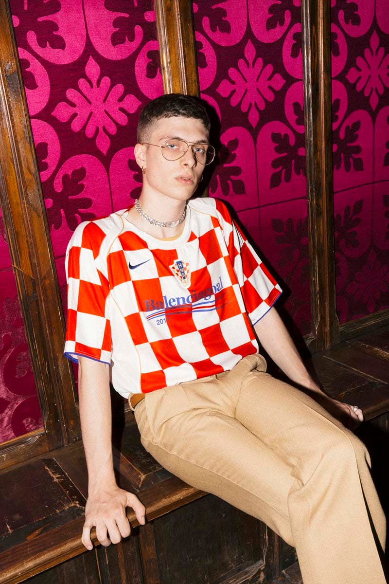 NSS Football Jerseys With Vetements, Acne, Balenciaga Branding