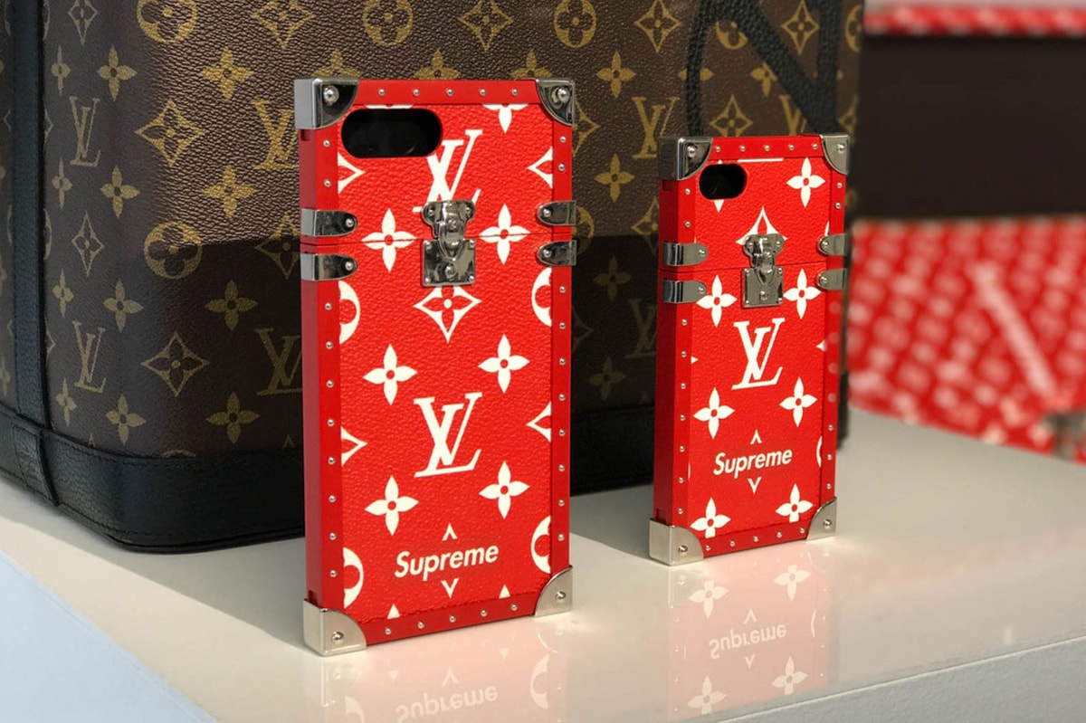 Supreme Louis Vuitton Monogram Phone Cse