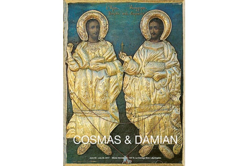 Lucien Smith 2017 Moran Bondaroff Exhibition Arts Cosmas and Damian