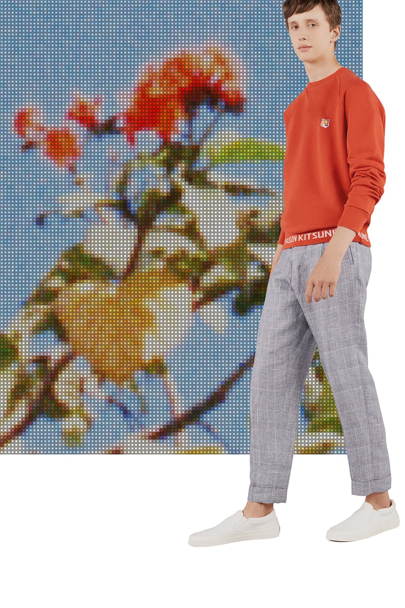 Maison Kitsune 2018 Spring Summer Collection Lookbook