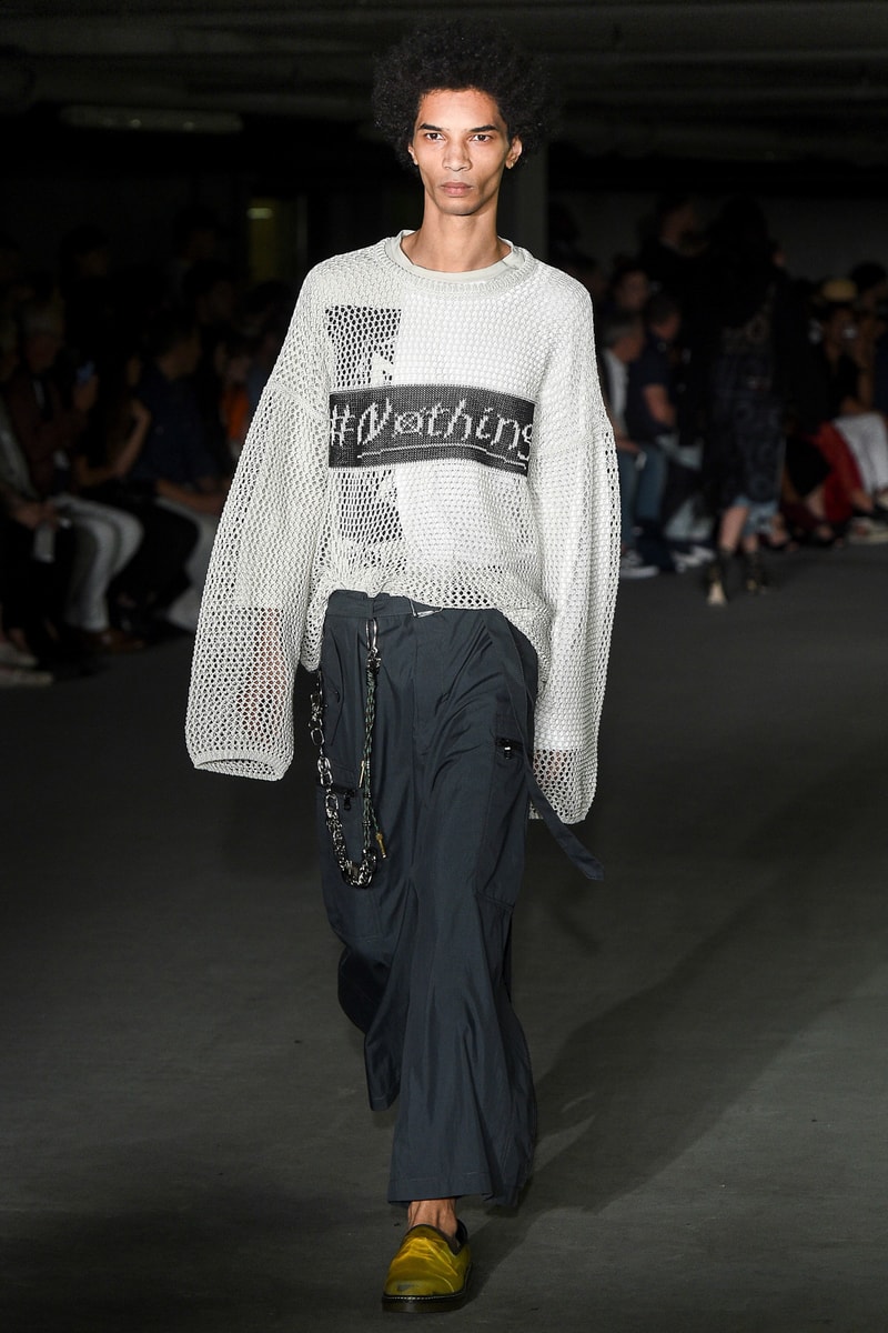 Maison Mihara Yasuhiro 2018 Spring Summer Collection London Fashion Week Men's