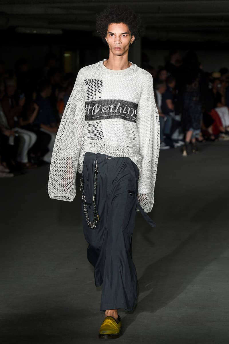 Maison Mihara Yasuhiro 2018 Spring Summer Collection London Fashion Week Men's