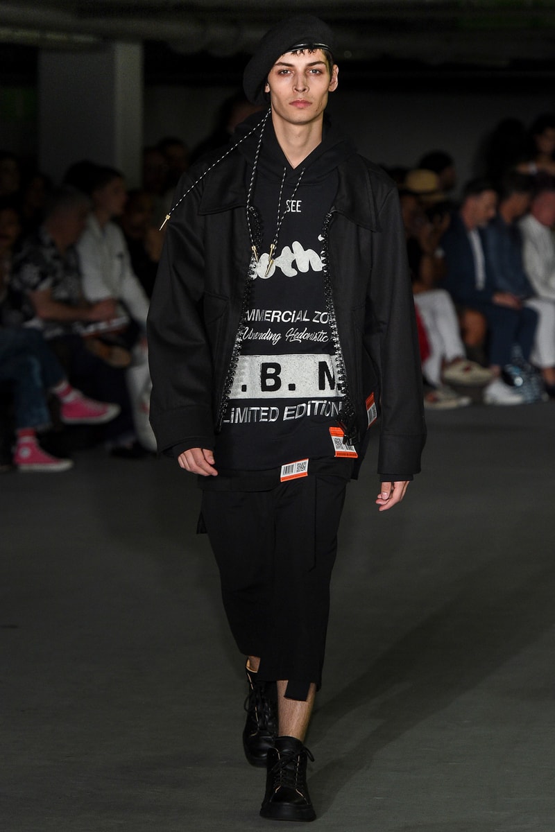 Maison Mihara Yasuhiro 2018 Spring Summer Collection London Fashion Week Men's