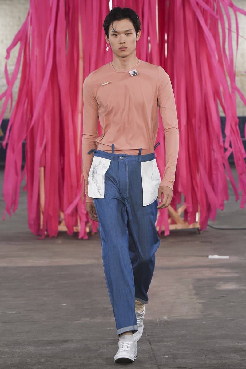 MAN 2018 Spring Summer Collection London Fashion Week Men's Per Götesson Art School Rottingdean Bazaar.