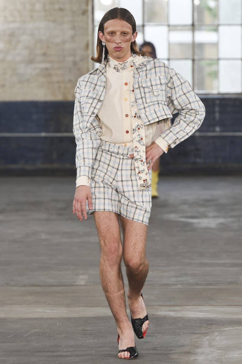 MAN 2018 Spring Summer Collection London Fashion Week Men's Per Götesson Art School Rottingdean Bazaar.