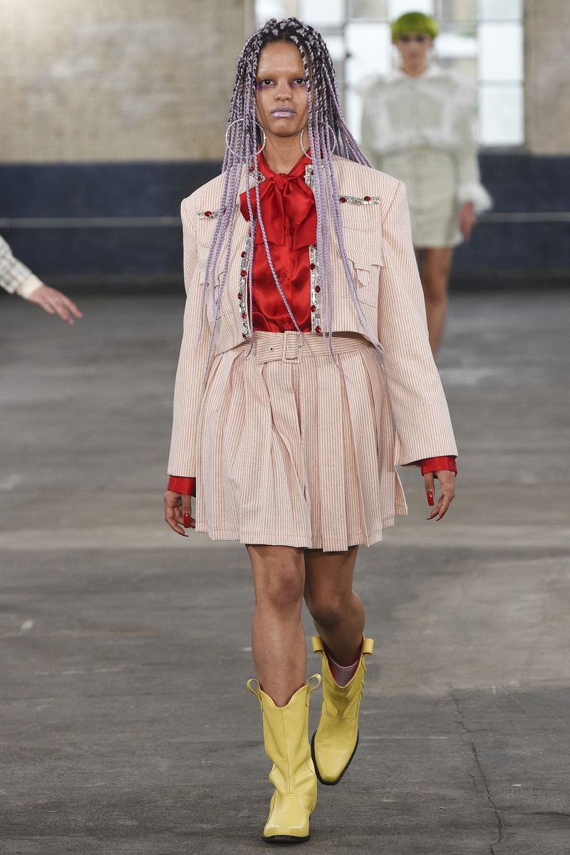 MAN 2018 Spring Summer Collection London Fashion Week Men's Per Götesson Art School Rottingdean Bazaar.