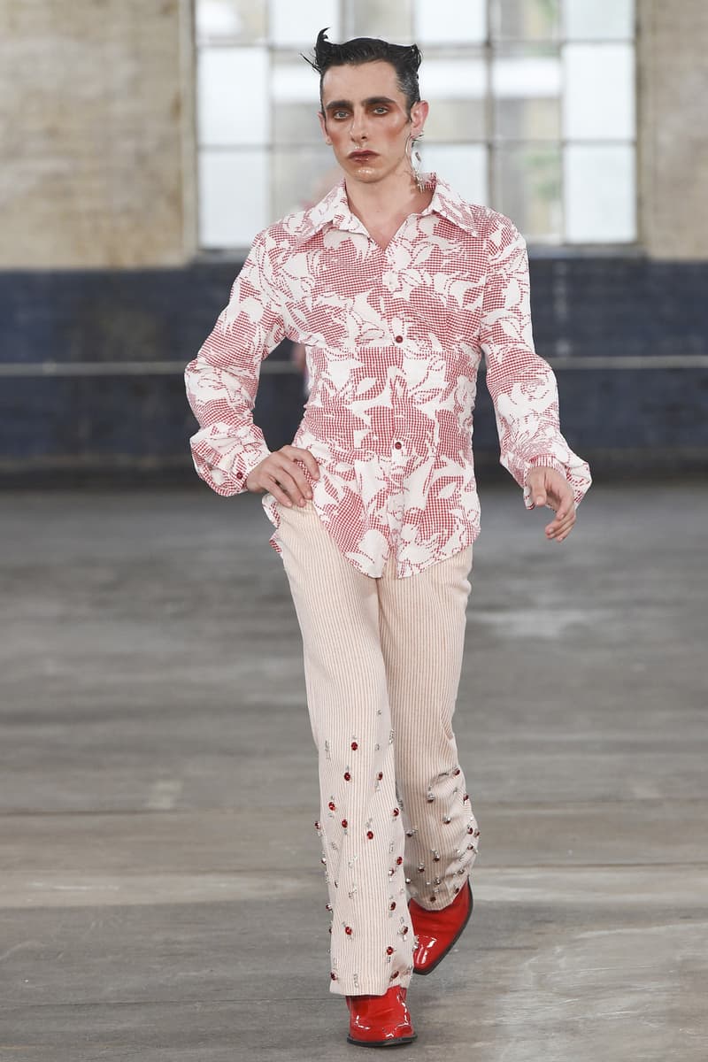 MAN 2018 Spring Summer Collection London Fashion Week Men's Per Götesson Art School Rottingdean Bazaar.