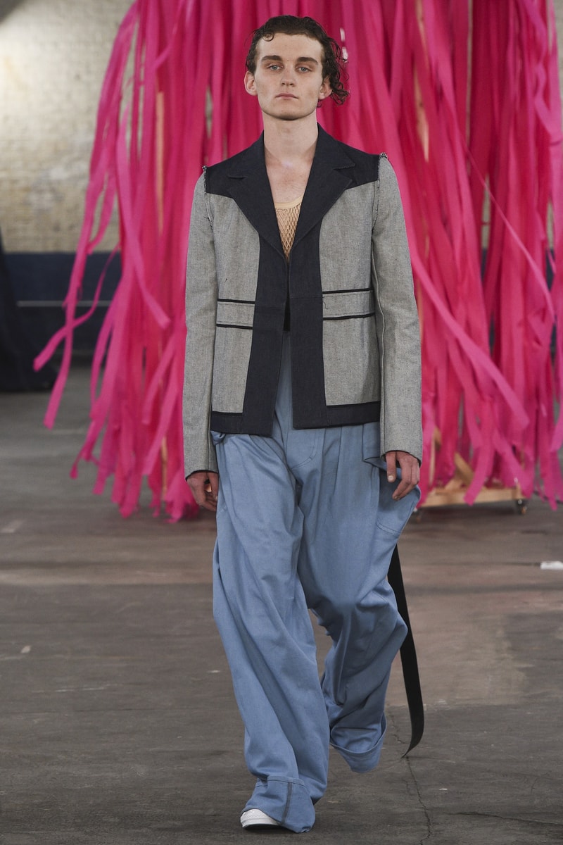 MAN 2018 Spring Summer Collection London Fashion Week Men's Per Götesson Art School Rottingdean Bazaar.