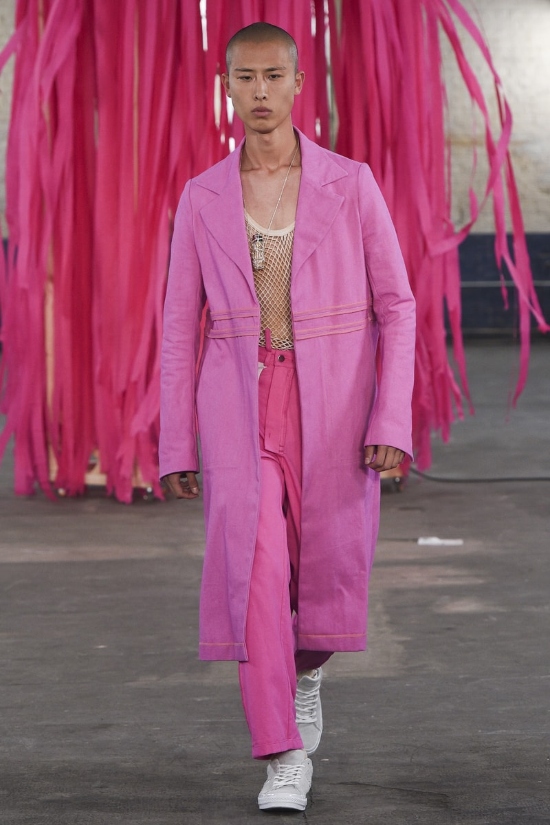 MAN 2018 Spring Summer Collection London Fashion Week Men's Per Götesson Art School Rottingdean Bazaar.