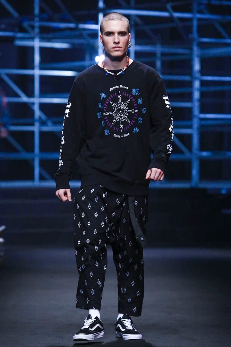 Marcelo Burlon Spring/Summer 2018 Collection Milan Fashion Week Men's